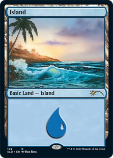 Island (#102) (Happy Little Gathering) (foil)